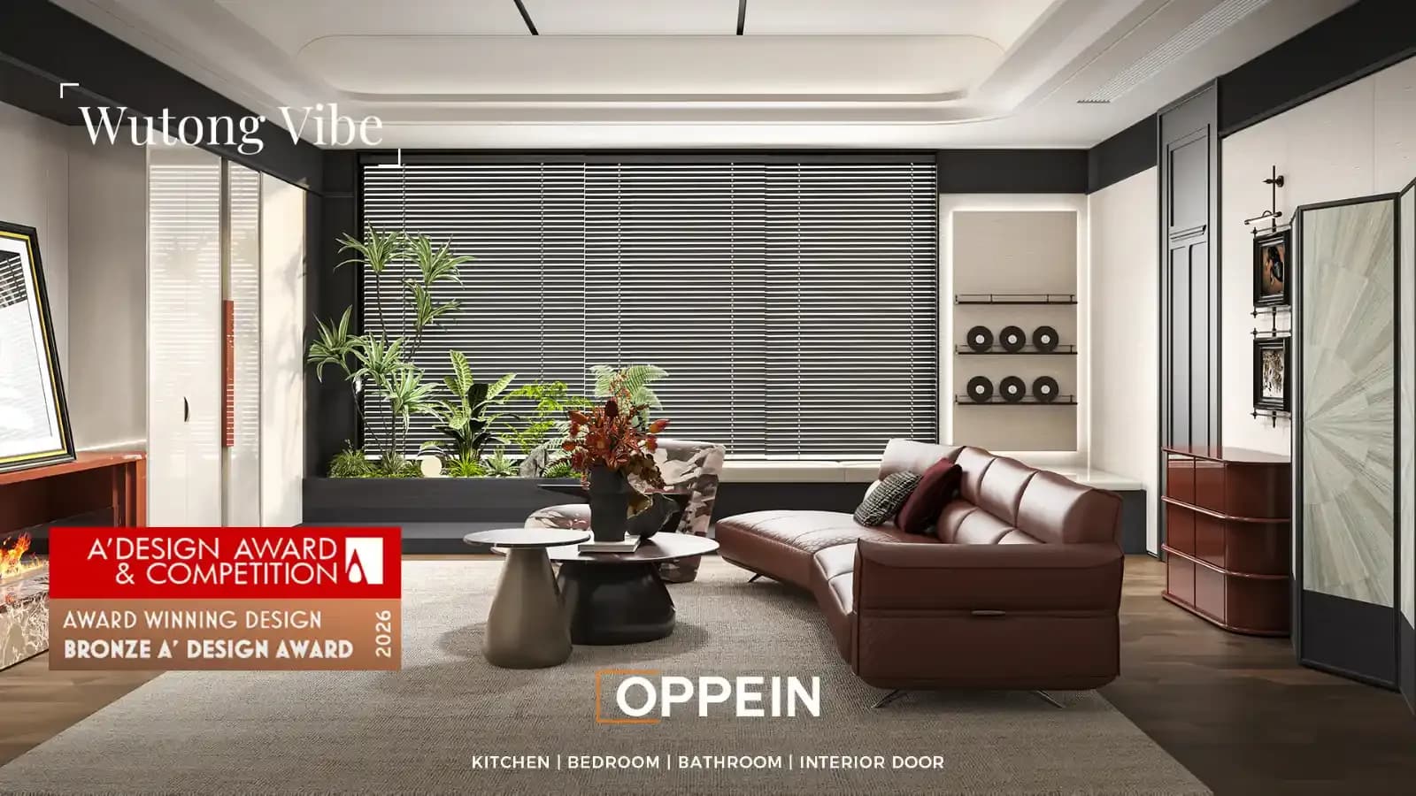 OPPEIN Khẳng Định Thế Mạnh Thiết Kế Với Giải Thưởng A’ Design Award 2026 Cover